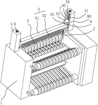不干膠分切裝置的制作方法 不干膠分切裝置的制作方法