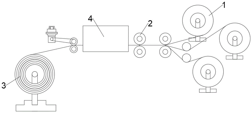 一種具有分切功能的復(fù)卷機(jī)的制作方法 一種具有分切功能的復(fù)卷機(jī)的制作方法