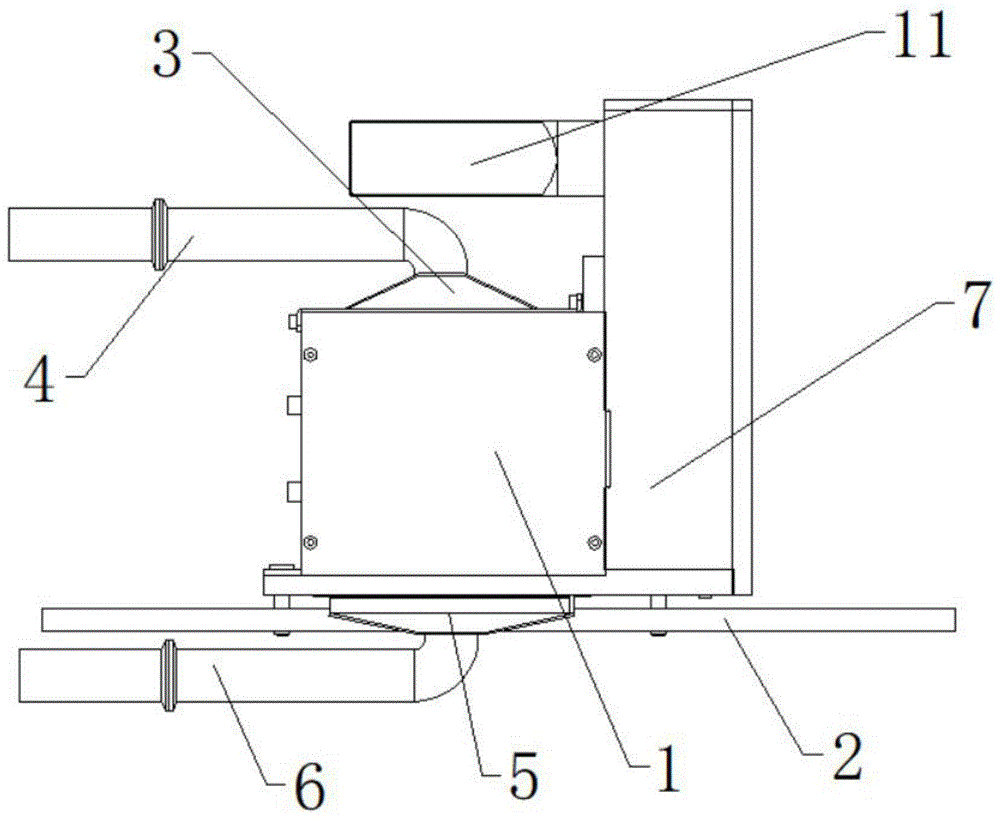 一種鋰電池分切機(jī)極片除塵裝置的制作方法 一種鋰電池分切機(jī)極片除塵裝置的制作方法