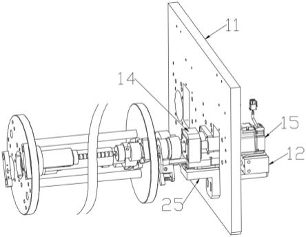 一種修正帶分切機收卷軸旋轉(zhuǎn)驅(qū)動裝置的制作方法 一種修正帶分切機收卷軸旋轉(zhuǎn)驅(qū)動裝置的制作方法