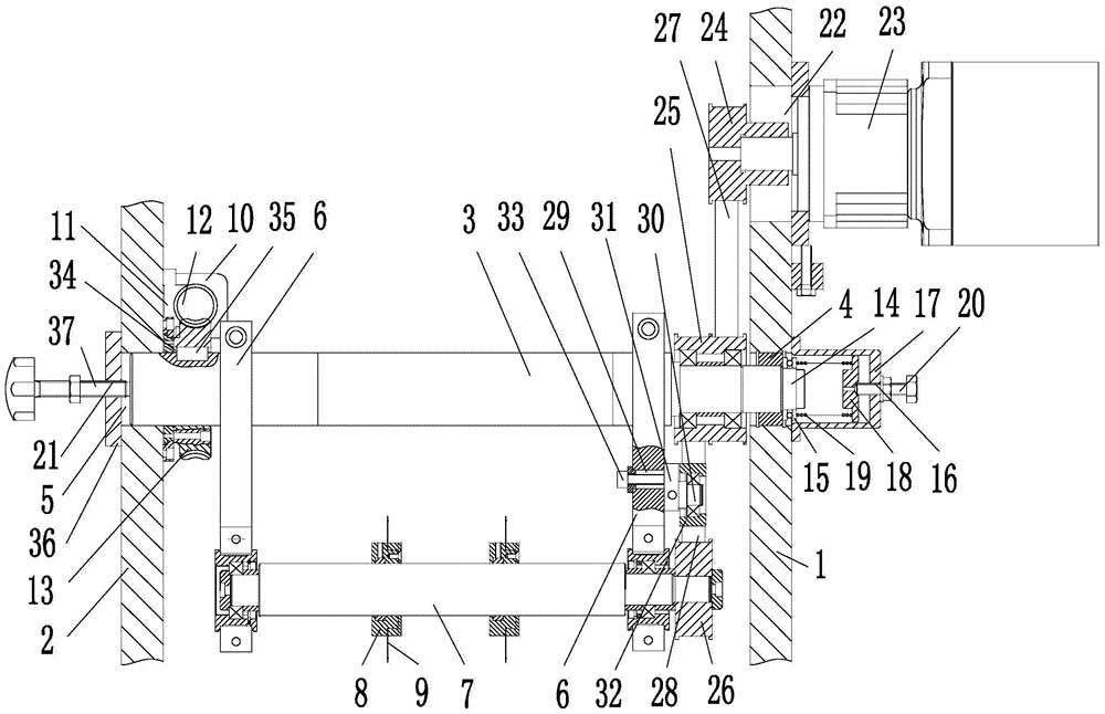 分切機的主動滾刀機構(gòu)的制作方法