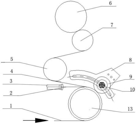 一種軟態(tài)寬幅鋁箔分切裝置的制作方法 一種軟態(tài)寬幅鋁箔分切裝置的制作方法