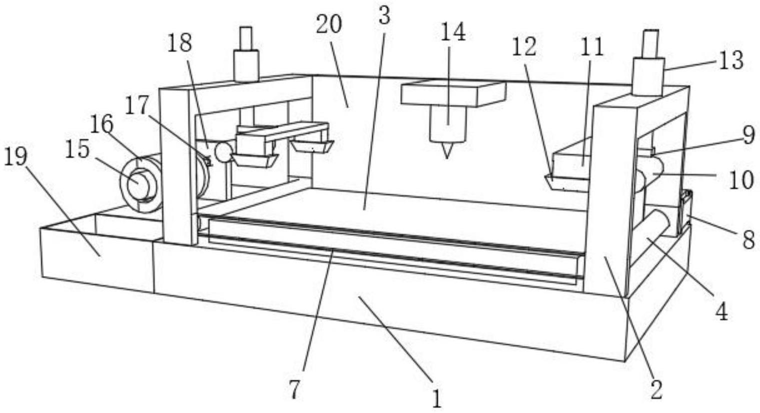 一種基于收銀紙生產(chǎn)的分切機(jī)上料裝置的制作方法 一種基于收銀紙生產(chǎn)的分切機(jī)上料裝置的制作方法