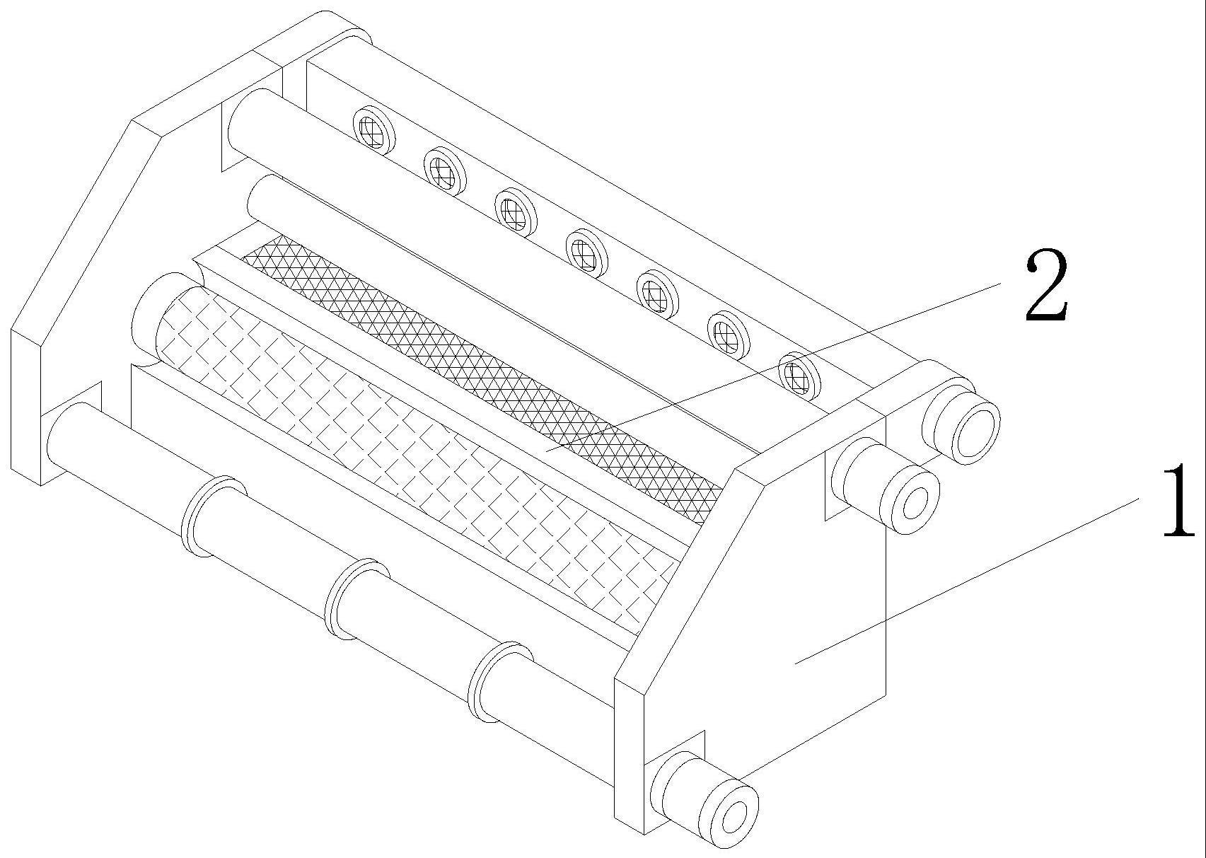 一種聚丙烯食品包裝袋分切機(jī)的制作方法 一種聚丙烯食品包裝袋分切機(jī)的制作方法