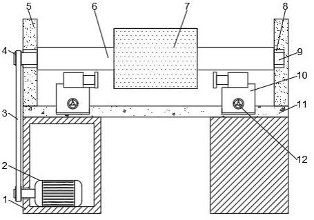 一種解決分切保護膜產品端面毛絲不良的加工裝置的制作方法